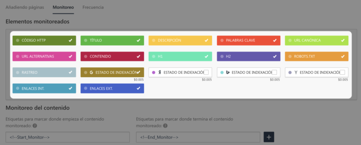 se ranking monitoreo de cambios ninjaseo opt