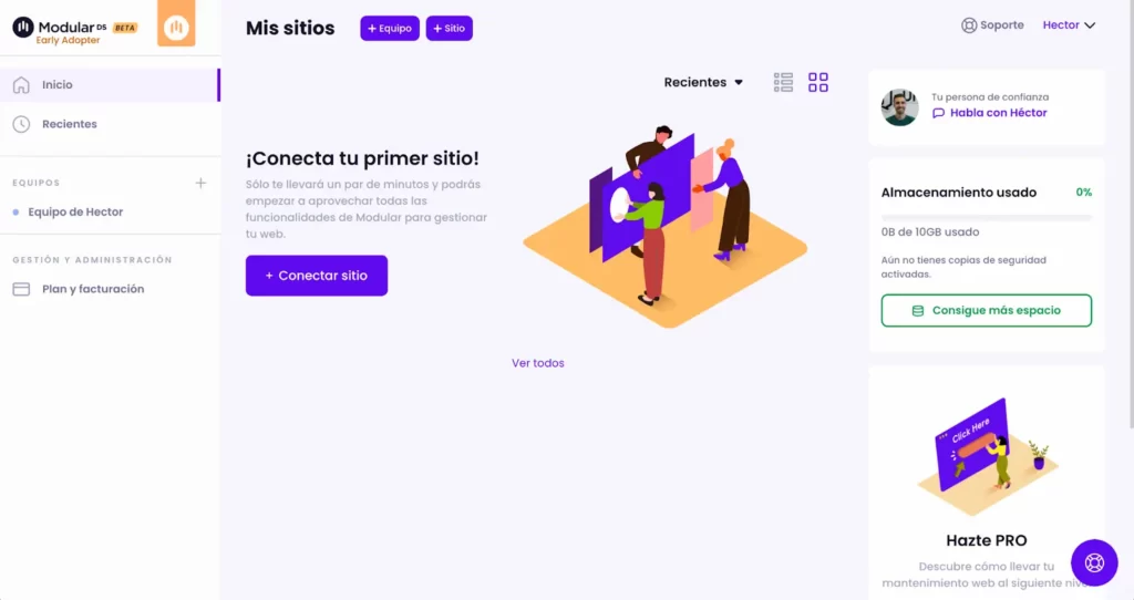 Conectar Webs Modular