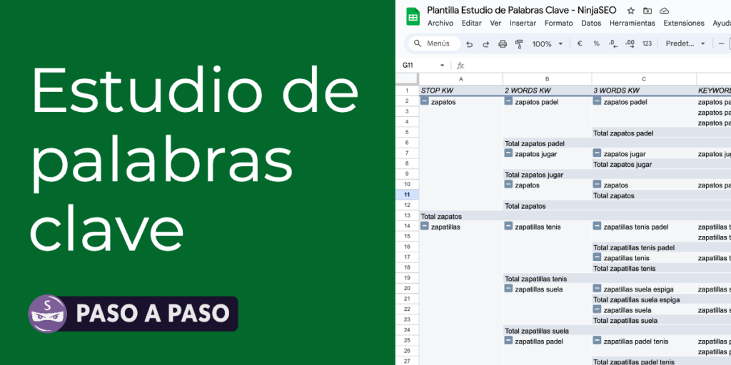 Cómo hacer un estudio de palabras clave paso a paso