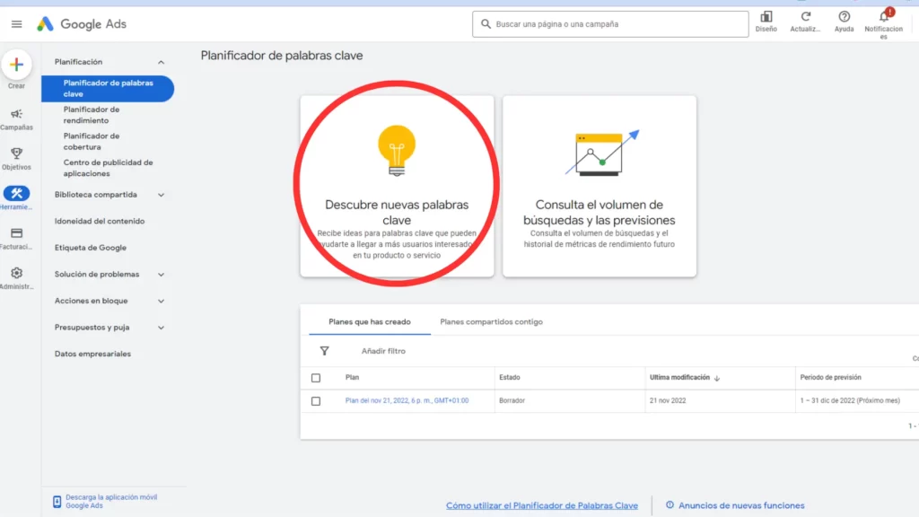 IMAGEN 2   Como hacer estudio de palabras clave   Descubre nuevas palabras clave